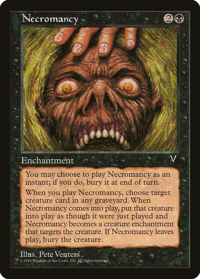 Image for Necromancy (VIS) - Magic: The Gathering