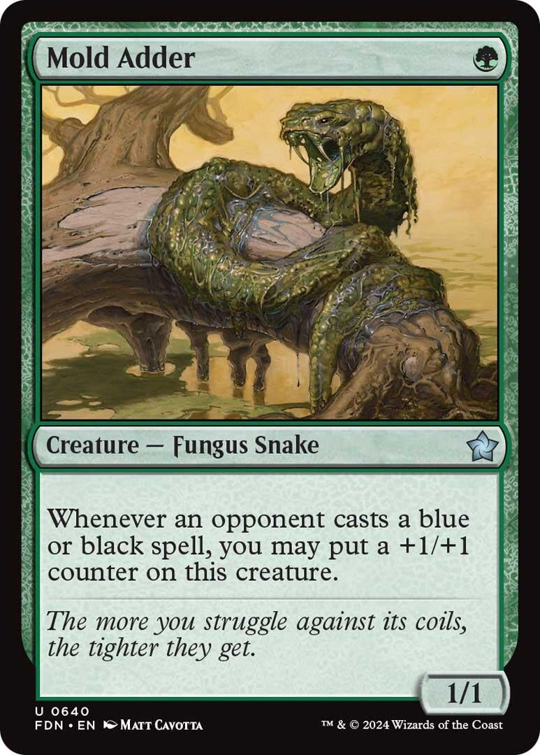 Image for Mold Adder (640) (FDN) - Magic: The Gathering