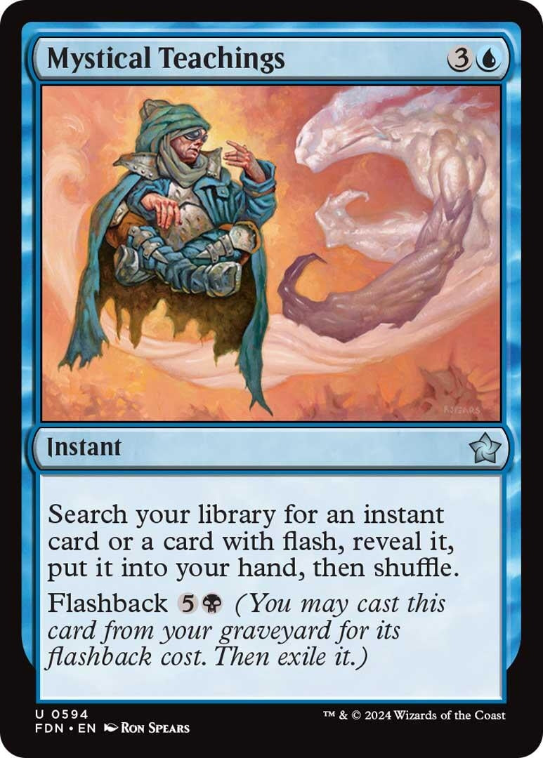 Image for Mystical Teachings (594) (FDN) - Magic: The Gathering