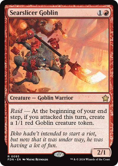 Searslicer Goblin (93) (FDN)