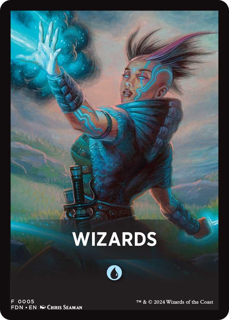 Image for Wizards Theme Card (5) (FDN) - Magic: The Gathering