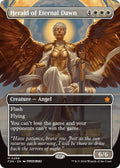 Image for Herald of Eternal Dawn (Borderless) (299) (FDN) - Magic: The Gathering