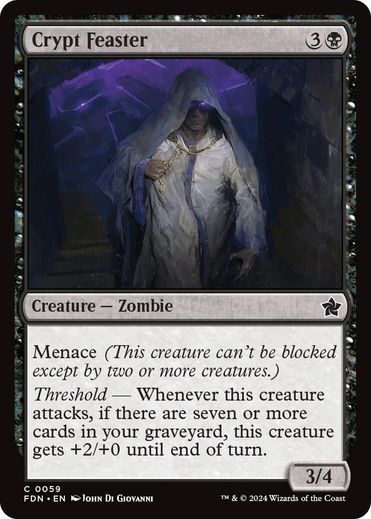 Image for Crypt Feaster (59) (FDN) - Magic: The Gathering