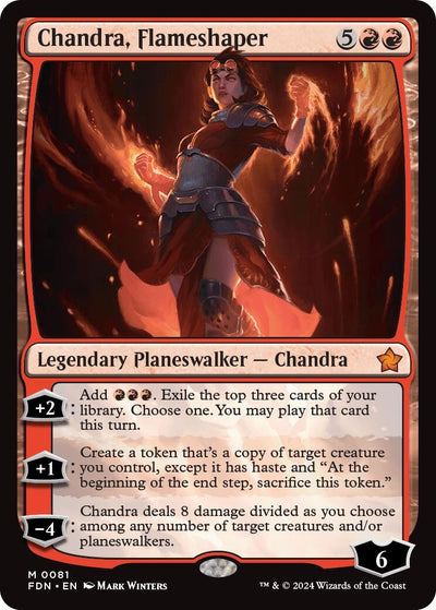 Chandra, Flameshaper (81) (FDN)