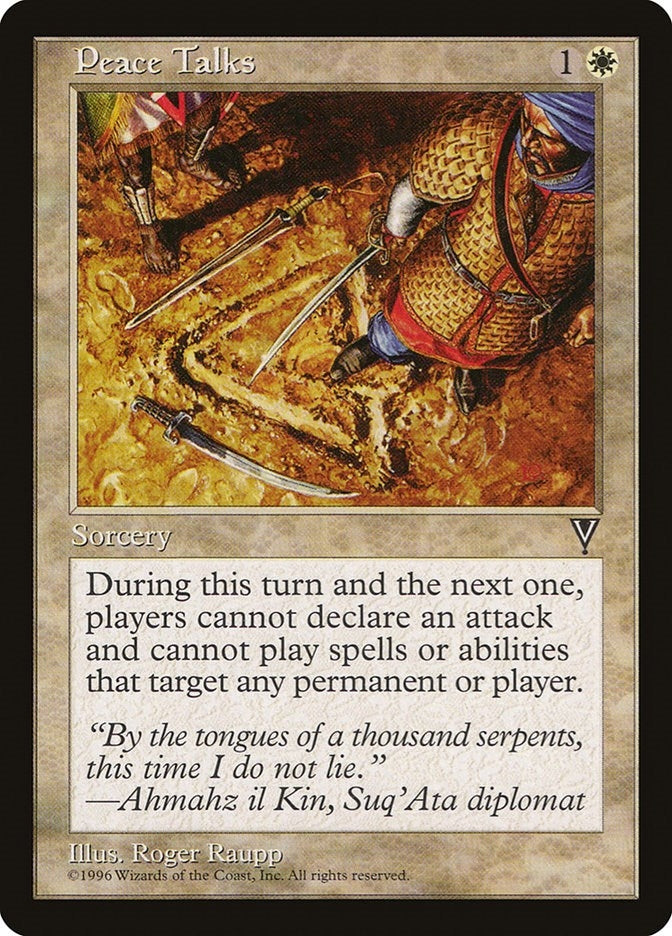 Image for Peace Talks (VIS) - Magic: The Gathering