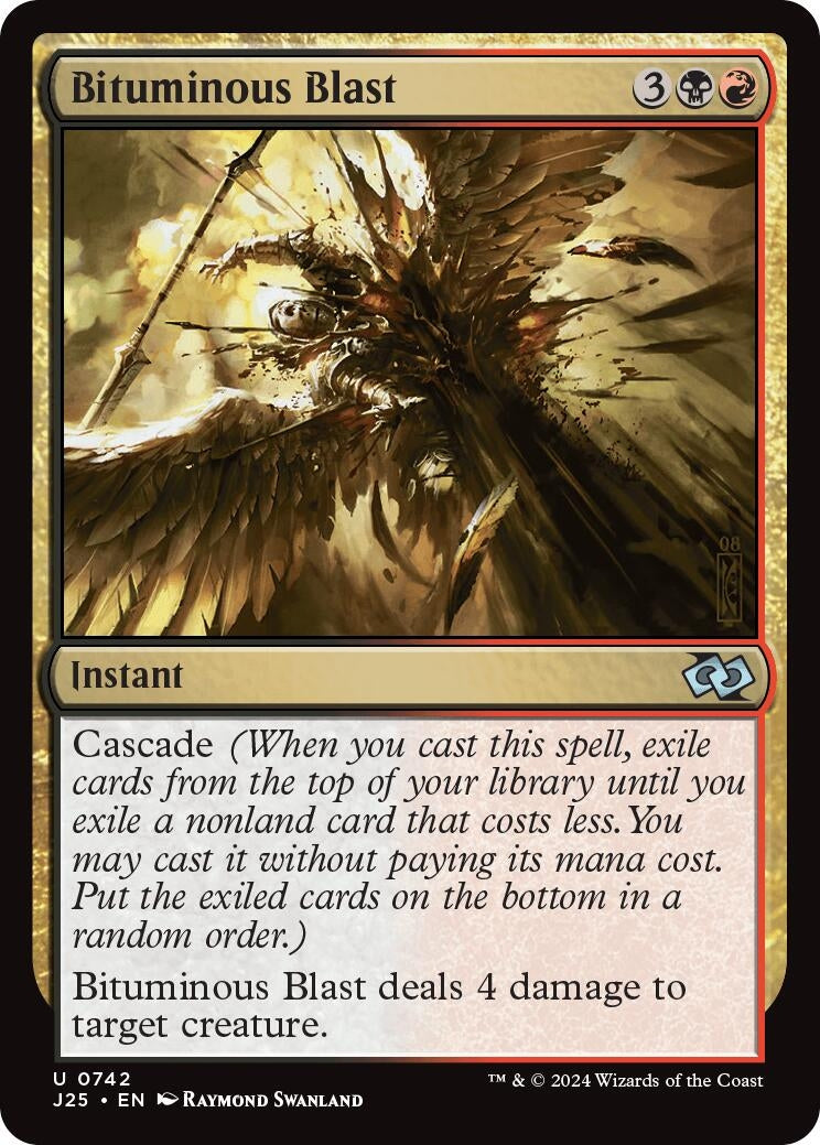 Image for Bituminous Blast (742) (J25) - Magic: The Gathering