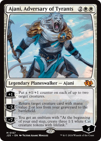 Ajani, Adversary of Tyrants (157) (J25)