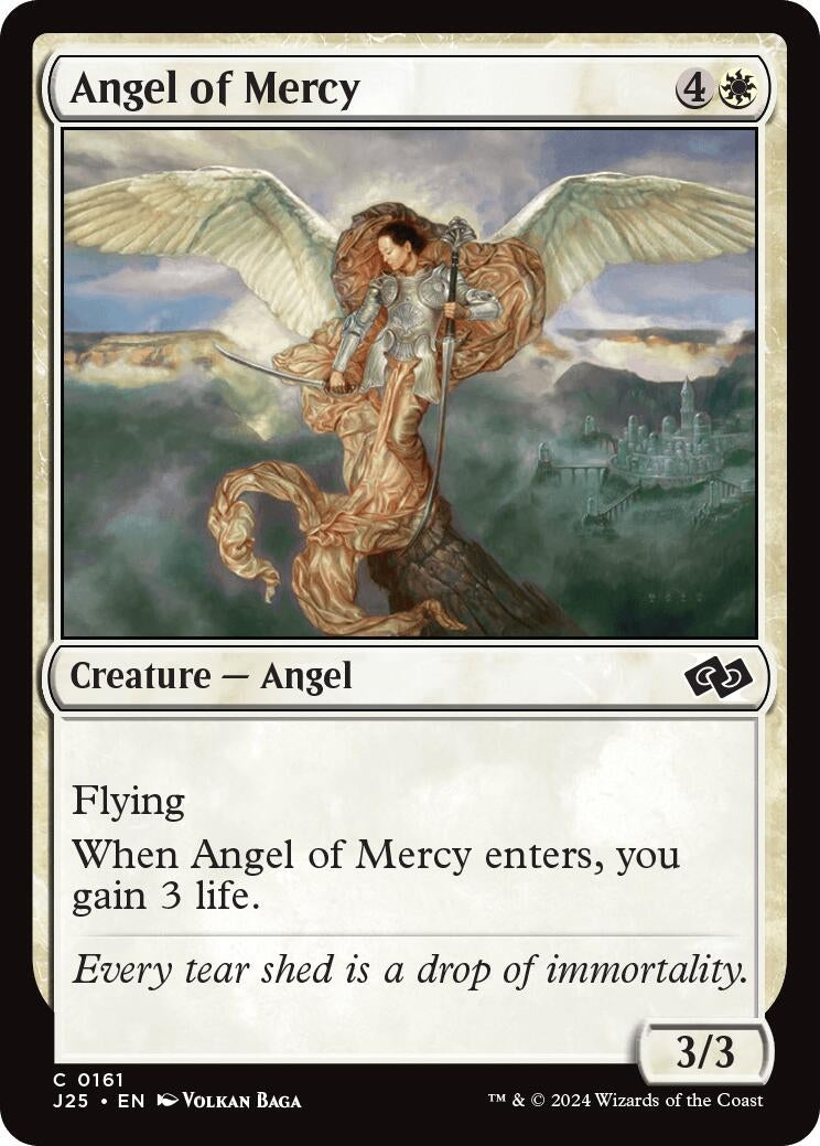 Image for Angel of Mercy (161) (J25) - Magic: The Gathering