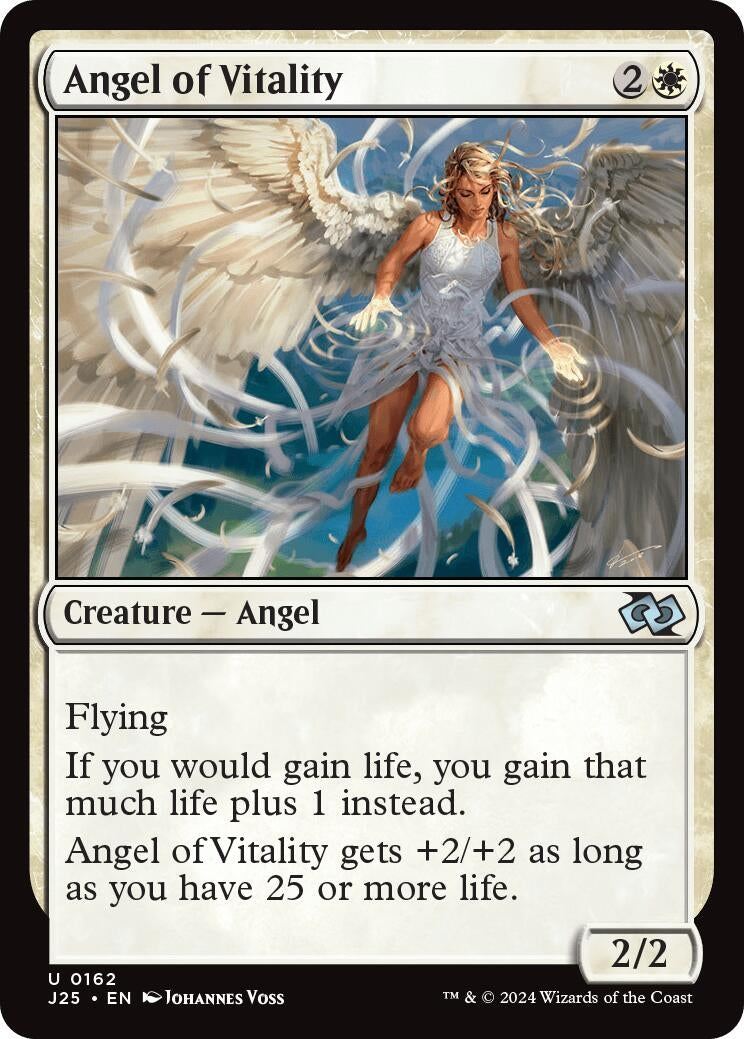 Image for Angel of Vitality (162) (J25) - Magic: The Gathering