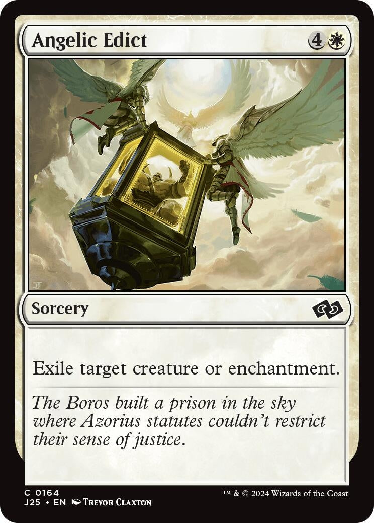 Image for Angelic Edict (164) (J25) - Magic: The Gathering