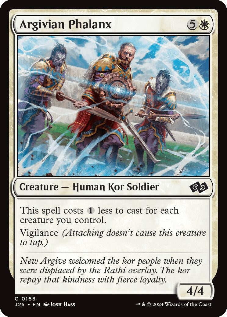 Image for Argivian Phalanx (168) (J25) - Magic: The Gathering