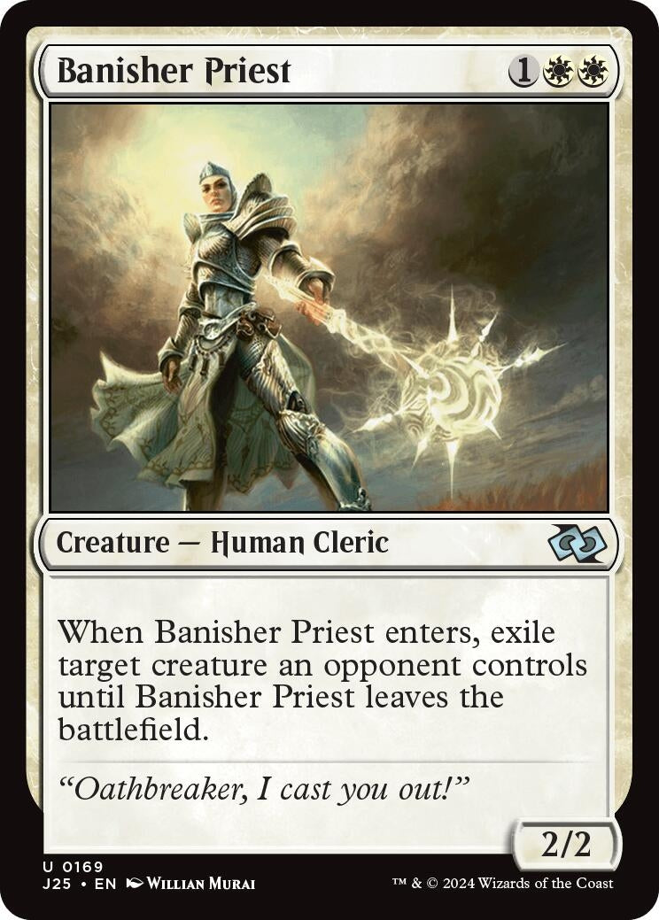 Image for Banisher Priest (169) (J25) - Magic: The Gathering