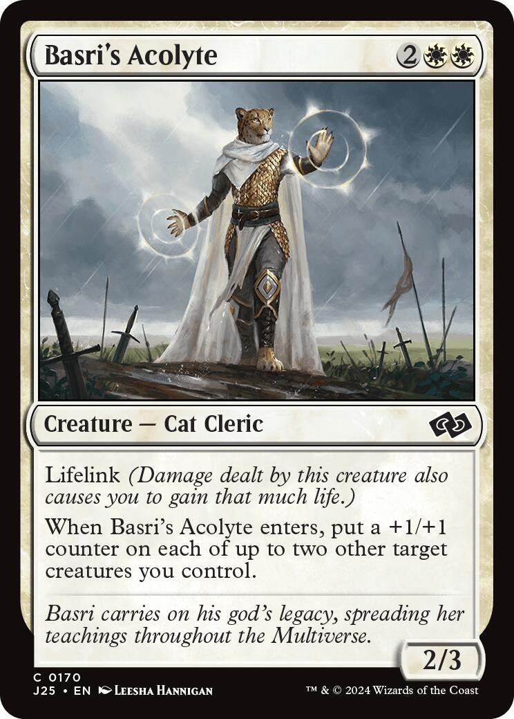 Image for Basri's Acolyte (170) (J25) - Magic: The Gathering