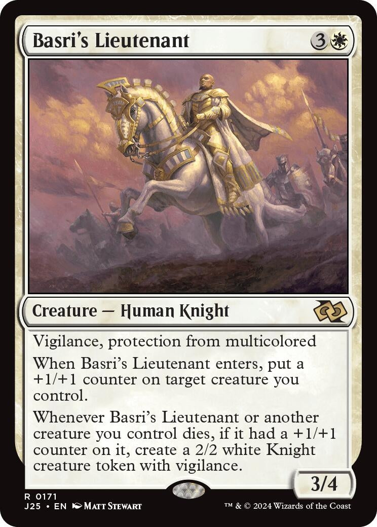Image for Basri's Lieutenant (171) (J25) - Magic: The Gathering