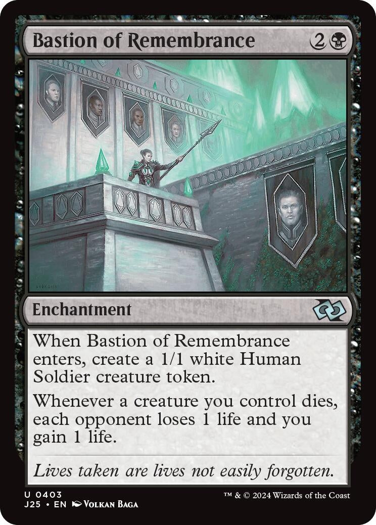 Image for Bastion of Remembrance (403) (J25) - Magic: The Gathering