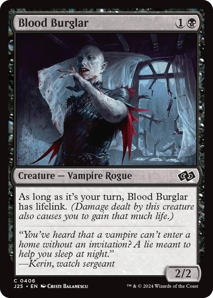 Image for Blood Burglar (406) (J25) - Magic: The Gathering