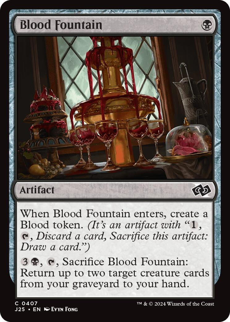 Image for Blood Fountain (407) (J25) - Magic: The Gathering