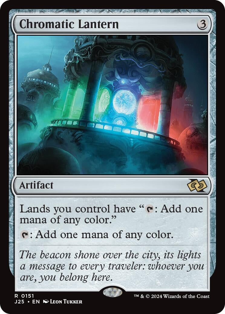Image for Chromatic Lantern (151) (J25) - Magic: The Gathering