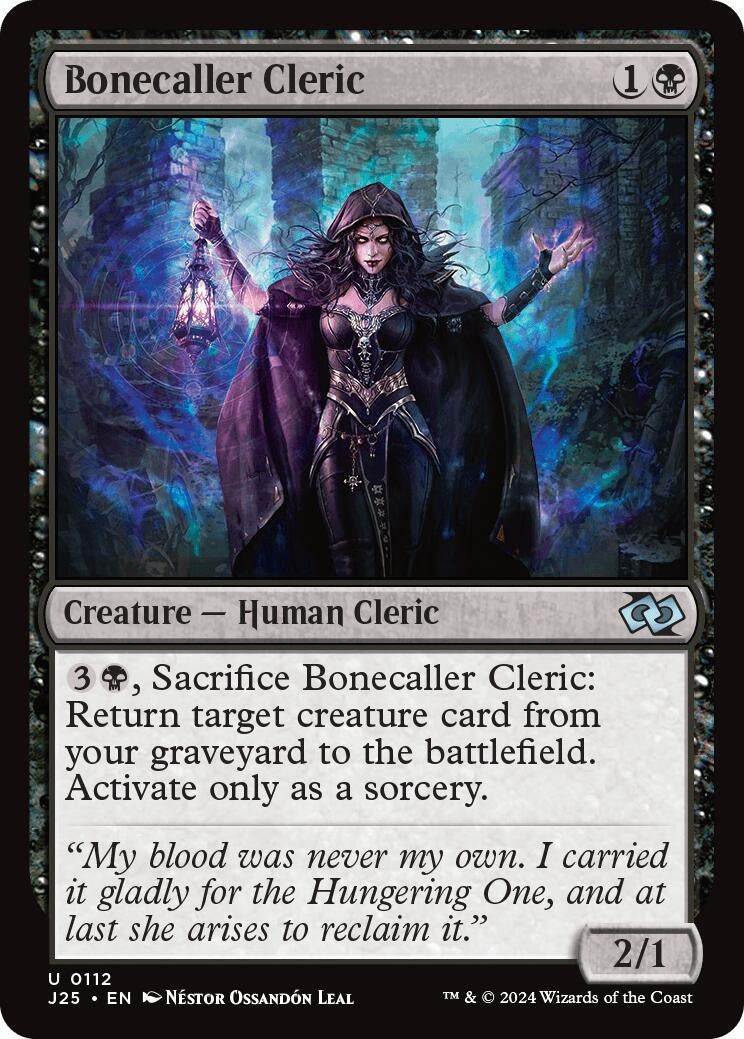 Image for Bonecaller Cleric (112) (J25) - Magic: The Gathering