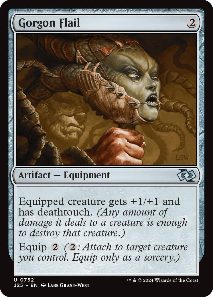 Image for Gorgon Flail (752) (J25) - Magic: The Gathering