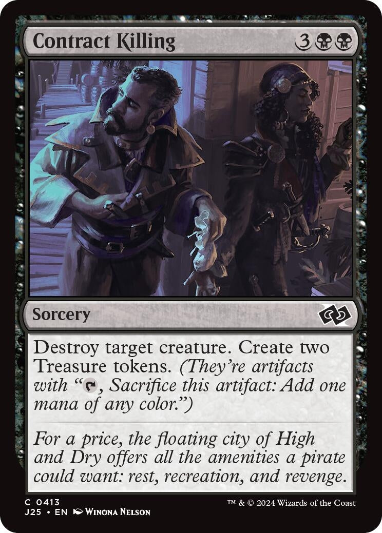 Image for Contract Killing (413) (J25) - Magic: The Gathering