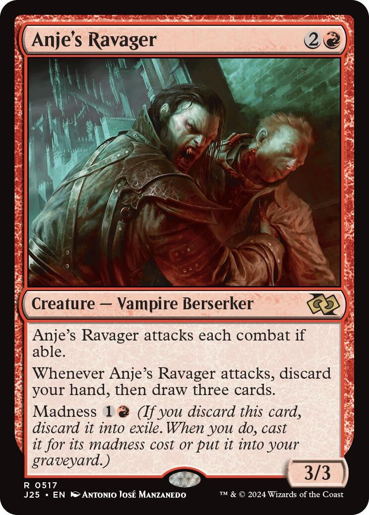 Image for Anje's Ravager (517) (J25) - Magic: The Gathering