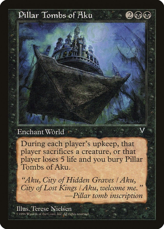 Image for Pillar Tombs of Aku (VIS) - Magic: The Gathering
