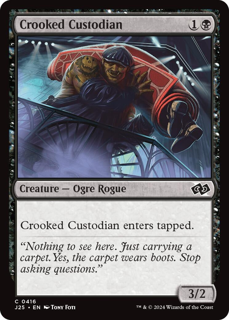 Image for Crooked Custodian (416) (J25) - Magic: The Gathering