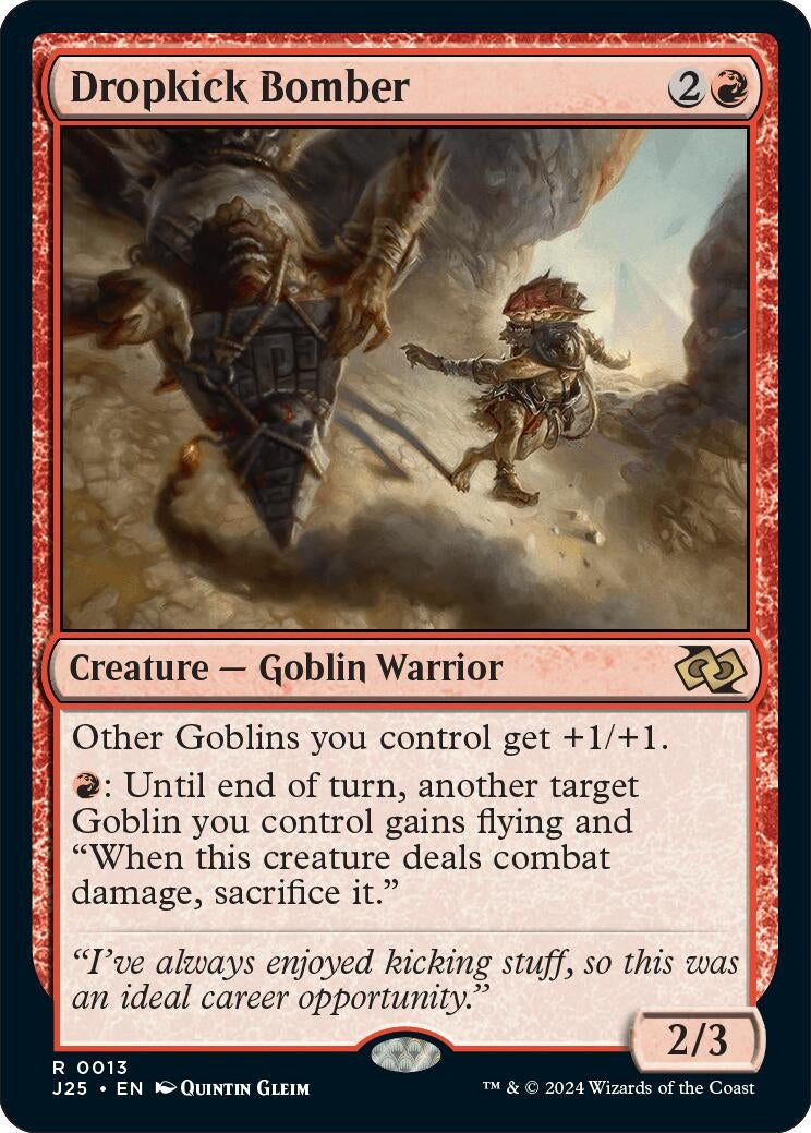 Image for Dropkick Bomber (13) (J25) - Magic: The Gathering
