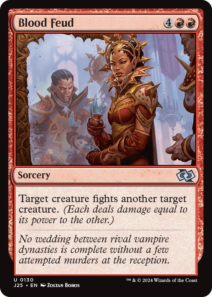 Image for Blood Feud (130) (J25) - Magic: The Gathering