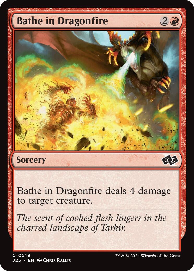 Image for Bathe in Dragonfire (519) (J25) - Magic: The Gathering
