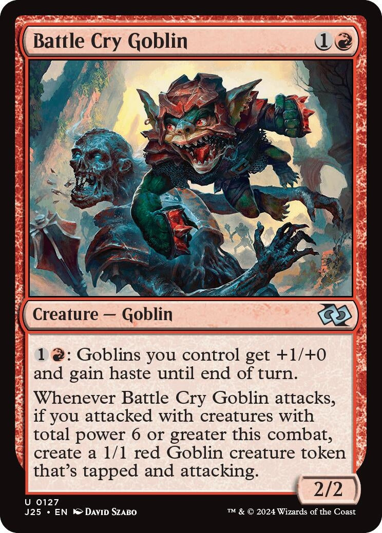 Image for Battle Cry Goblin (127) (J25) - Magic: The Gathering