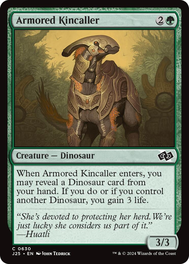 Image for Armored Kincaller (630) (J25) - Magic: The Gathering
