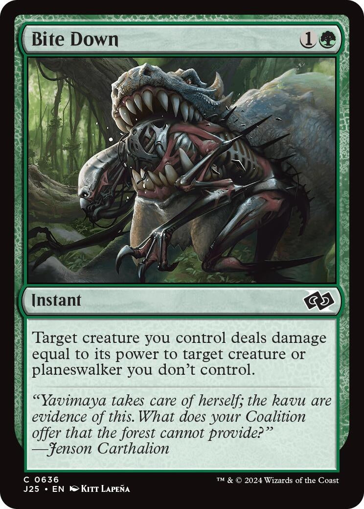 Image for Bite Down (636) (J25) - Magic: The Gathering