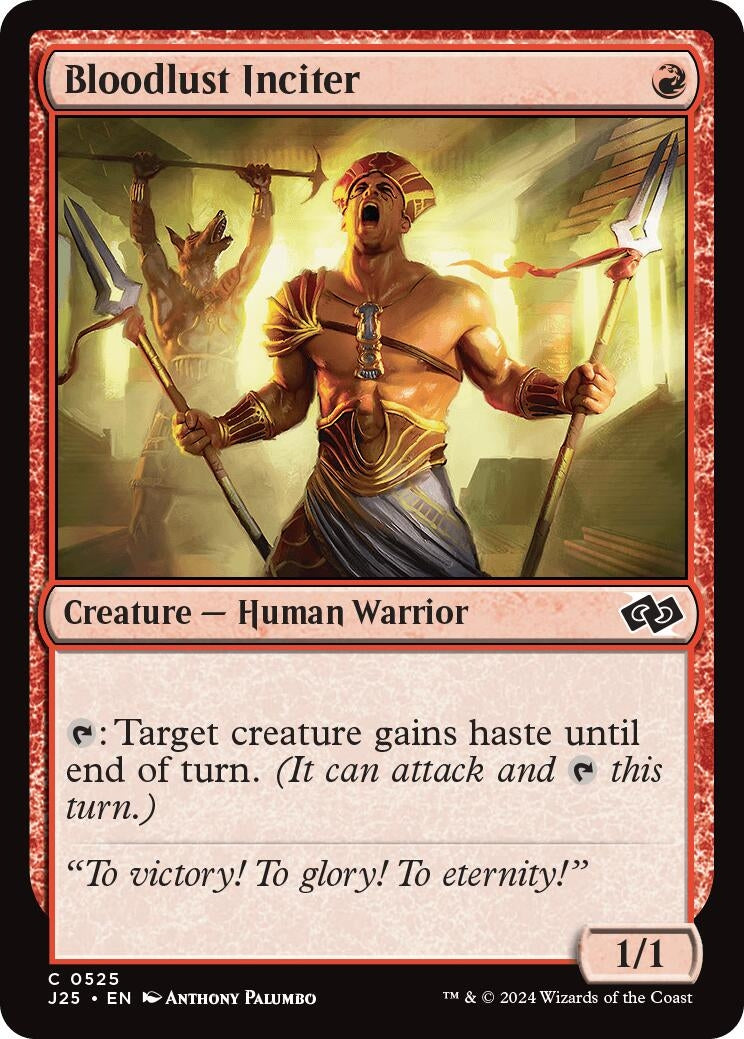Image for Bloodlust Inciter (525) (J25) - Magic: The Gathering