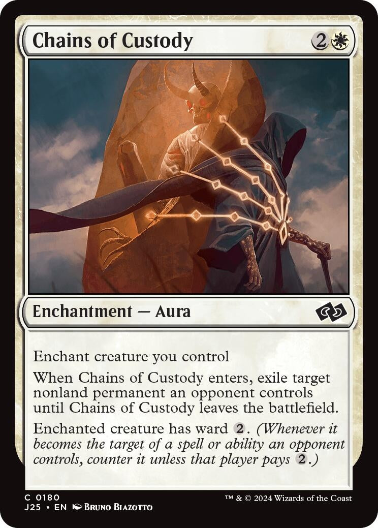 Image for Chains of Custody (180) (J25) - Magic: The Gathering