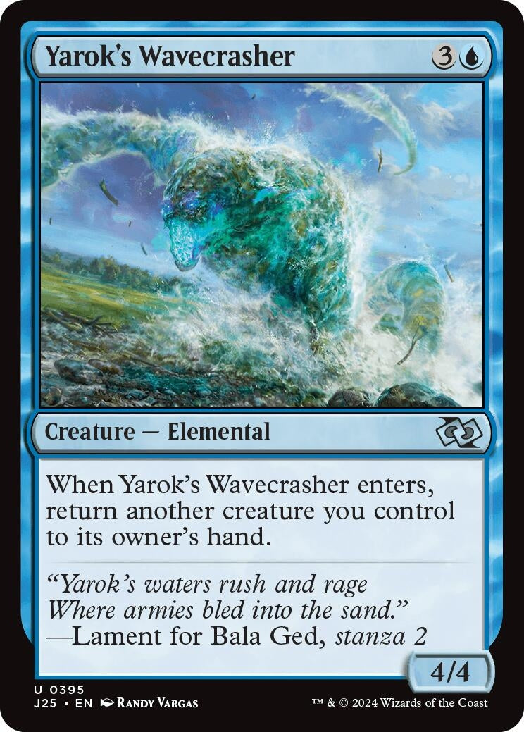 Image for Yarok's Wavecrasher (395) (J25) - Magic: The Gathering