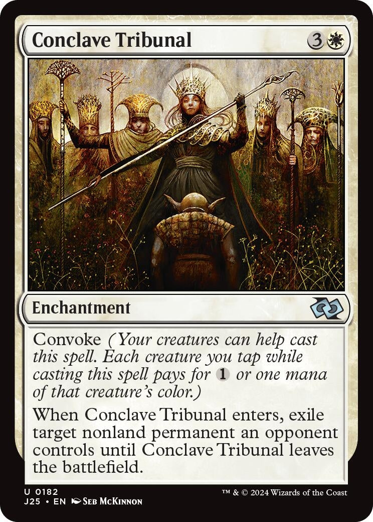 Image for Conclave Tribunal (182) (J25) - Magic: The Gathering