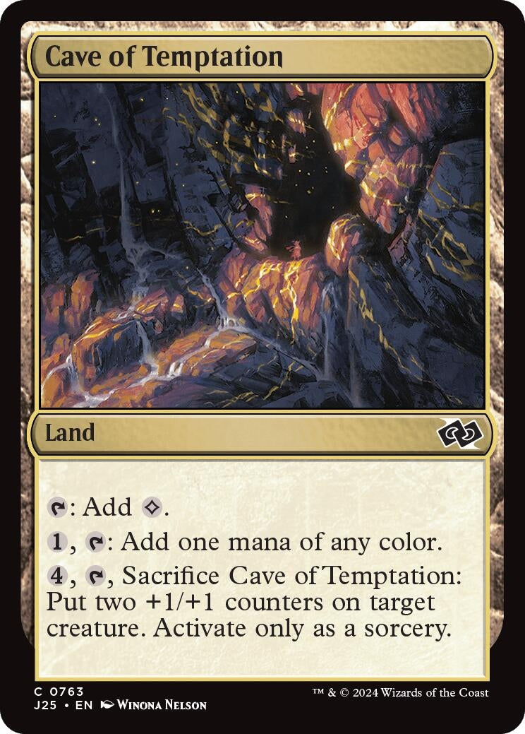 Image for Cave of Temptation (763) (J25) - Magic: The Gathering