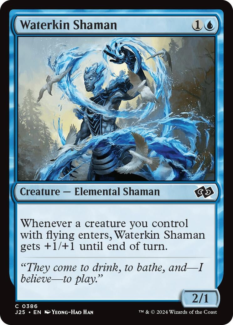Image for Waterkin Shaman (386) (J25) - Magic: The Gathering