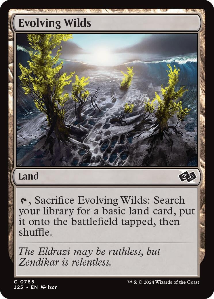 Image for Evolving Wilds (765) (J25) - Magic: The Gathering