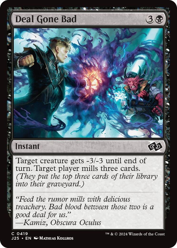 Image for Deal Gone Bad (419) (J25) - Magic: The Gathering