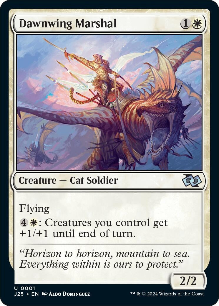 Image for Dawnwing Marshal (1) (J25) - Magic: The Gathering