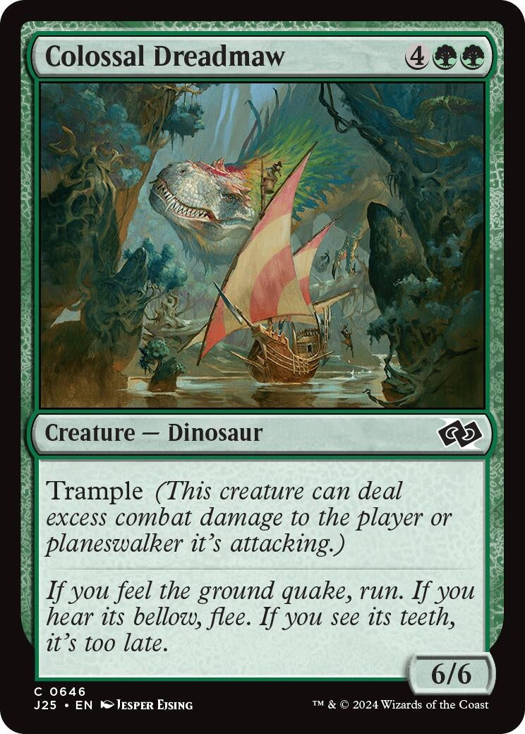 Image for Colossal Dreadmaw (646) (J25) - Magic: The Gathering