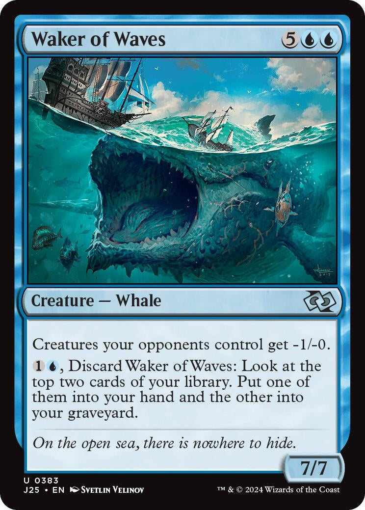 Image for Waker of Waves (383) (J25) - Magic: The Gathering