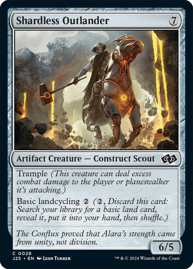 Image for Shardless Outlander (28) (J25) - Magic: The Gathering
