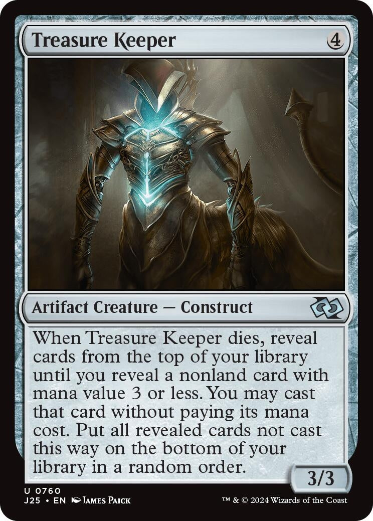Image for Treasure Keeper (760) (J25) - Magic: The Gathering