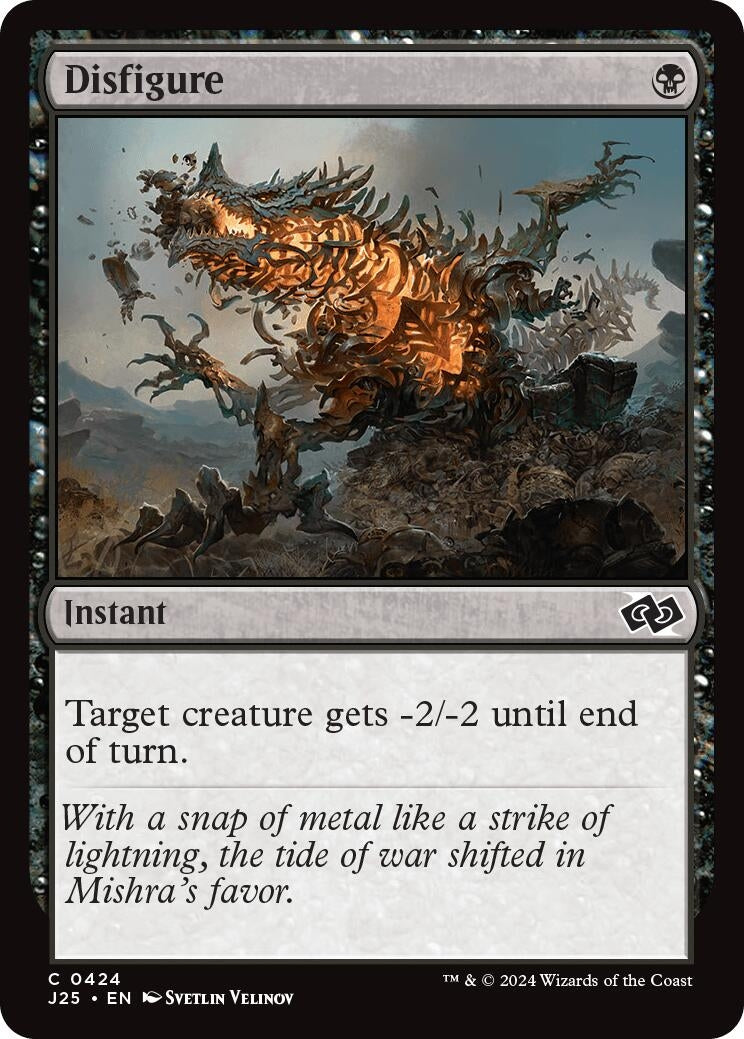 Image for Disfigure (424) (J25) - Magic: The Gathering