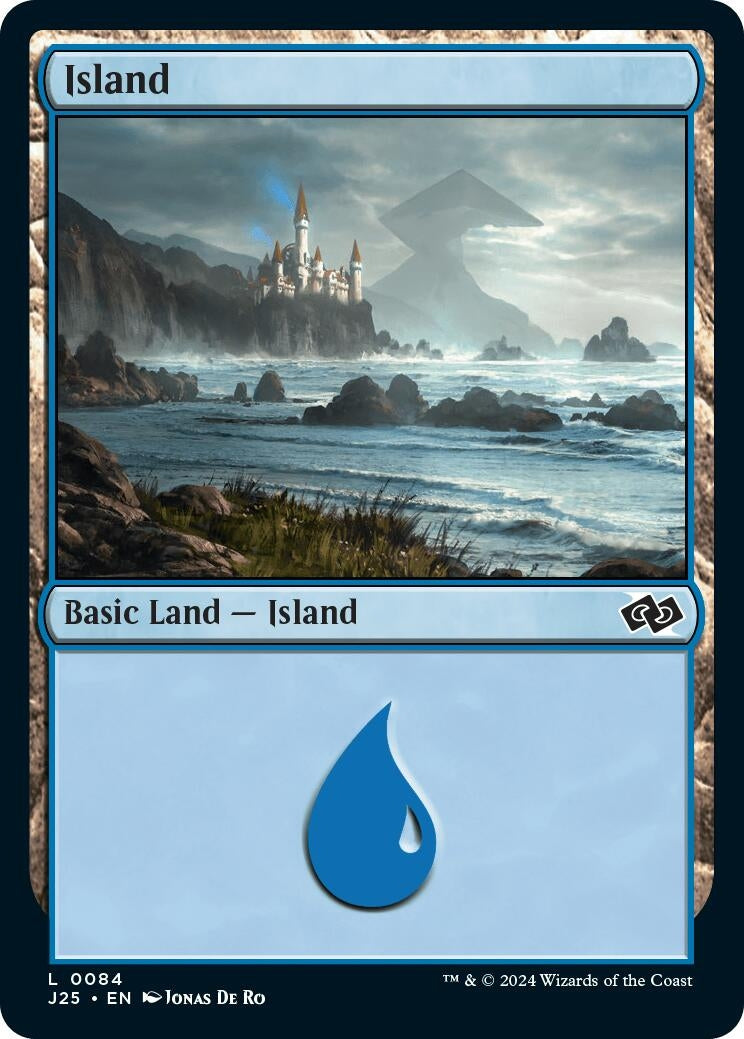 Image for Island (0084) (84) (J25) - Magic: The Gathering