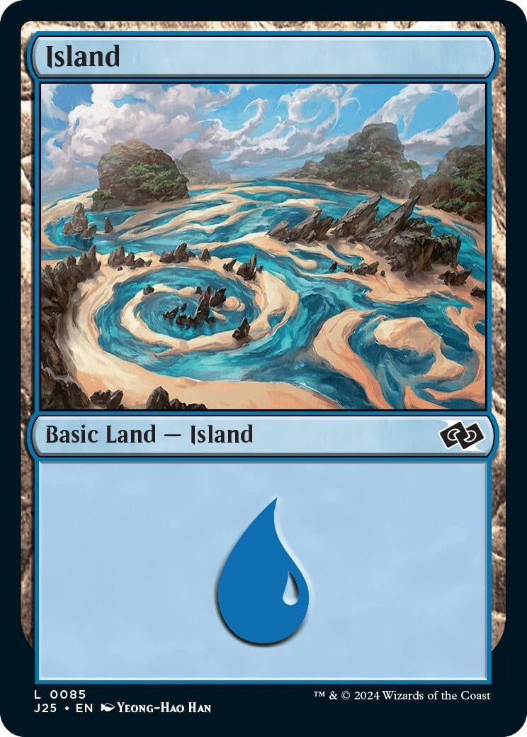 Image for Island (0085) (85) (J25) - Magic: The Gathering